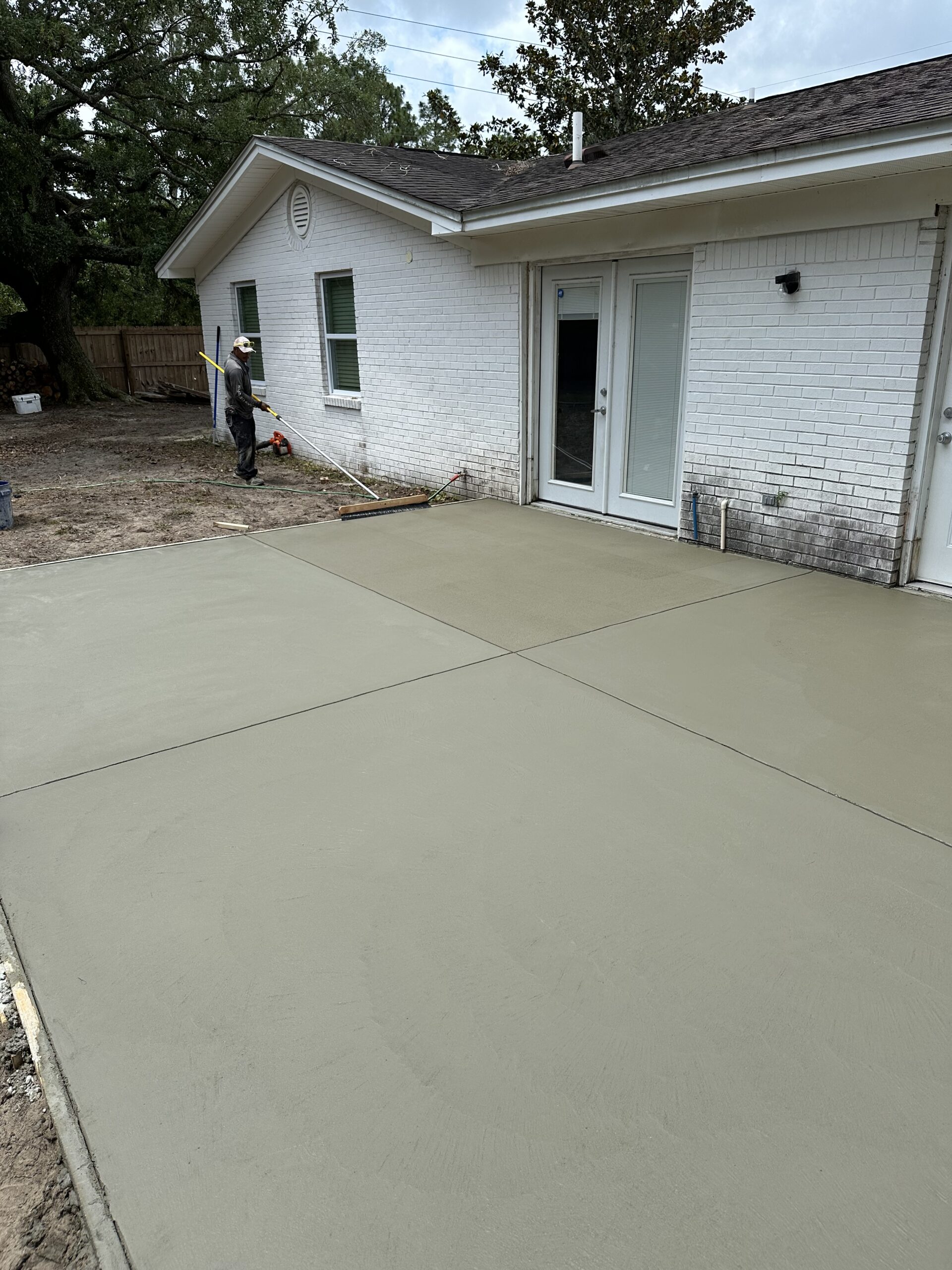 concrete patio installer gulf shores